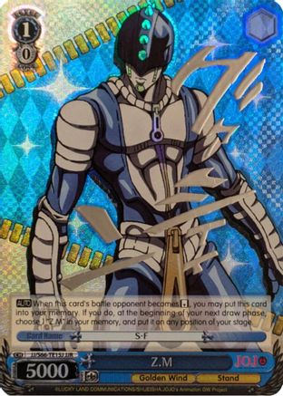 Z.M (JJR) (Silver Stamp) (JJ/S66-TE15J JJR) - JoJo's Bizarre Adventure: Golden Wind