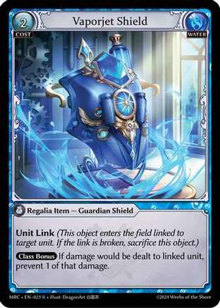 Vaporjet Shield (023) - Mercurial Heart