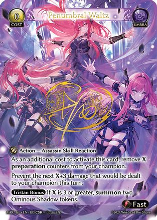 Penumbral Waltz (CSR) (183) - Mercurial Heart Foil