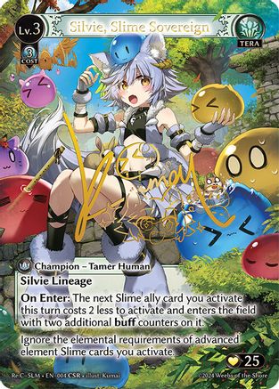 Silvie, Slime Sovereign (CSR) (004) - Silvie ReCollection Slime Sovereign Foil