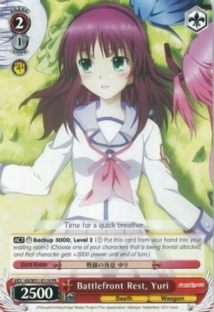 Battlefront Rest, Yuri (AB/W31-E119 PR) - Angel Beats! Re:Edit