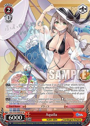 Aquila (SP) (Silver Signature) (AZL/S102-E085SP SP) - Azur Lane