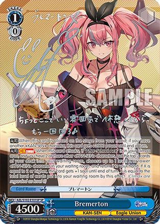 Bremerton (SP) (Silver Signature) (AZL/S102-E101SP SP) - Azur Lane