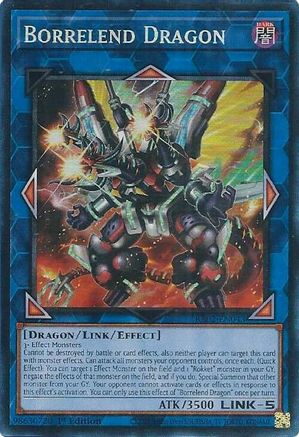 Borrelend Dragon (PCR) (RA02-EN043) - 25th Anniversary Rarity Collection II 1st Edition