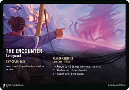 The Encounter // A Dark Realm - Battleground (Oversized)  - Illumineers Quest Deep Trouble