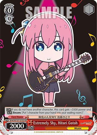 Extremely Shy, Hitori Gotoh (BTR/W107-E103 PR) - BOCCHI THE ROCK!