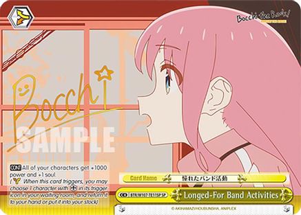 Longed-For Band Activities (SP) (BTR/W107-TE11SP SP) - BOCCHI THE ROCK!