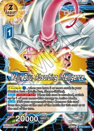 Majin Buu, Absorbing Intelligence (BT25-040) - Legend of the Dragon Balls
