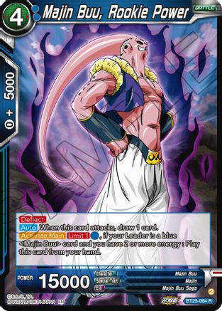 Majin Buu, Rookie Power (BT25-064) - Legend of the Dragon Balls Foil