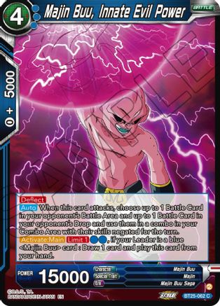 Majin Buu, Innate Evil Power (BT25-062) - Legend of the Dragon Balls Foil