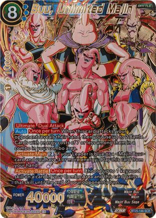 Buu, Unlimited Majin (BT25-146) - Legend of the Dragon Balls Foil