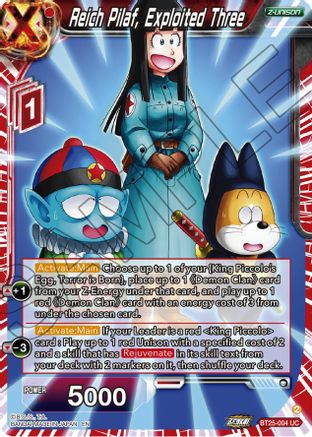 Reich Pilaf, Exploited Three (BT25-004) - Legend of the Dragon Balls