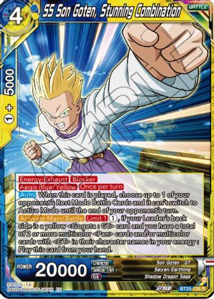 SS Son Goten, Stunning Combination (BT25-135) - Legend of the Dragon Balls Foil