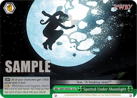 Spotted Under Moonlight (RWBY/WXE01-26 N) - RWBY Premium Booster