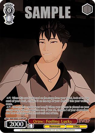 Qrow: Feeling Lucky (OFR) (RWBY/WXE01-31OFR OFR) - RWBY Premium Booster