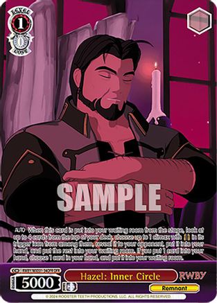 Hazel: Inner Circle (OFR) (RWBY/WXE01-34OFR OFR) - RWBY Premium Booster
