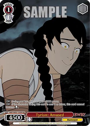 Tyrian: Amused (OFR) (RWBY/WXE01-35OFR OFR) - RWBY Premium Booster