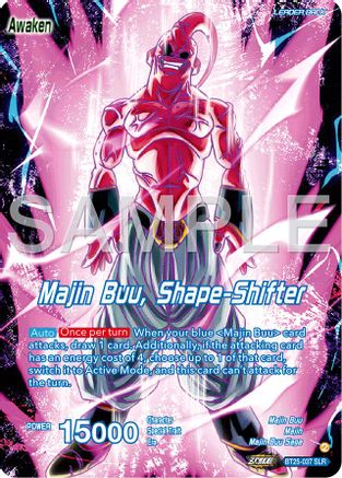 Majin Buu // Majin Buu, Shape-Shifter (SLR) (BT25-037) - Legend of the Dragon Balls Foil
