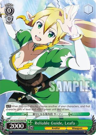 Reliable Guide, Leafa (SP) (SAO/SC20-E028SP RE) - Sword Art Online Chronicle Set