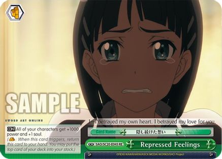 Repressed Feelings (SAO/S20-E045 RE) - Sword Art Online Chronicle Set