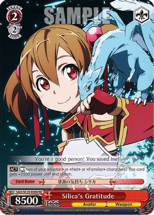 Silica's Gratitude (SAO/S20-E069 RE) - Sword Art Online Chronicle Set