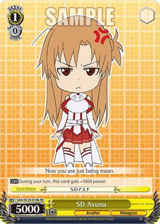 SD Asuna (SAO/SC20-E106 RE) - Sword Art Online Chronicle Set