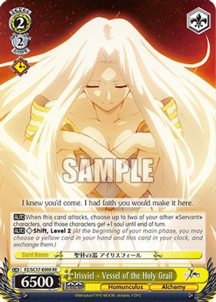 Irisviel - Vessel of the Holy Grail (FZ/SC17-E008 RE) - Fate/Zero Chronicle Set