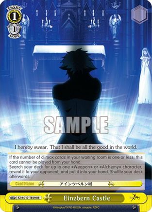 Einzbern Castle (TD) (FZ/SC17-TE09 RE) - Fate/Zero Chronicle Set