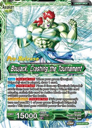 Boujack Brigade // Boujack, Crashing the Tournament (BT25-071) - Legend of the Dragon Balls PreRelease Cards