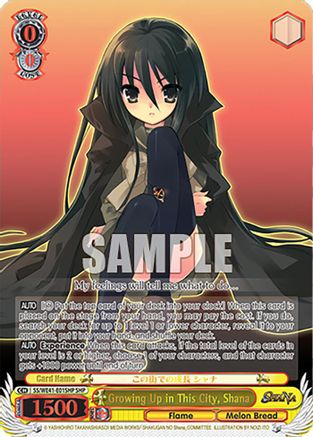 Growing Up in This City, Shana (SHP) (SS/WE41-E01SHP SHP) - Shakugan no Shana Premium Booster