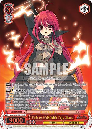 Path to Walk With Yuji, Shana (SHP) (SS/WE41-E37SHP SHP) - Shakugan no Shana Premium Booster