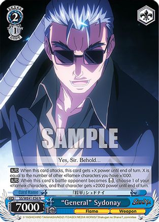 "General" Sydonay (SS/WE41-E56 N) - Shakugan no Shana Premium Booster