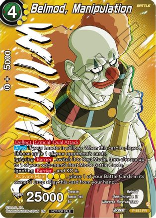 Belmod, Manipulation (Zenkai Series Tournament Pack Vol.8) (Winner) (P-613) - Tournament Promotion Cards Foil
