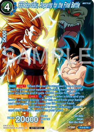 SS3 Son Goku, Preparing for the Final Battle (Full Art) (Deluxe Pack 2024 Vol.2) (P-618) - Promotion Cards