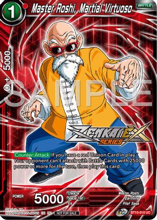 Master Roshi, Martial Virtuoso (Event Pack 15) (BT10-010) - Promotion Cards
