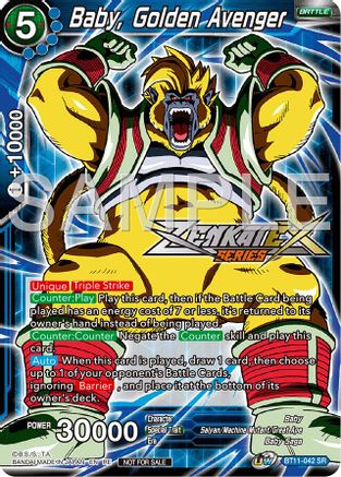 Baby, Golden Avenger (Event Pack 15) (BT11-042) - Promotion Cards