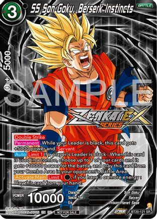 SS Son Goku, Berserk Instincts (Event Pack 15) (BT20-121) - Promotion Cards
