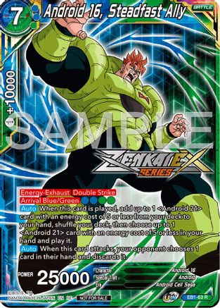 Android 16, Steadfast Ally (Event Pack 15) (EB1-63) - Promotion Cards