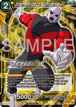 Jiren, Pride of Universe 11 (Event Pack 15) (P-191) - Promotion Cards