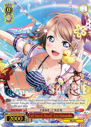 Full Speed Ahead! You Watanabe (SP) (LSS/WE39-E026SP SP) - Love Live! School Idol Festival Series 10th Anniversary Premium Booster