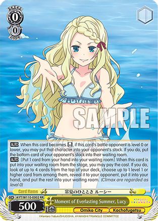 Moment of Everlasting Summer, Lucy (AYT/W110-E002 RR) - Ayakashi Triangle