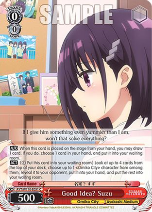 Good Idea? Suzu (AYT/W110-E051 C) - Ayakashi Triangle
