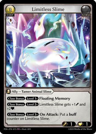Limitless Slime (075) - Promotional Cards Foil