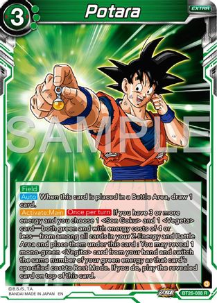 Potara (BT26-088) - Ultimate Advent Foil