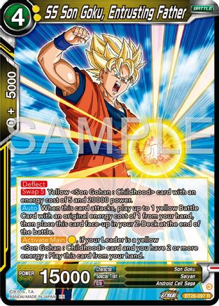 SS Son Goku, Entrusting Father (BT26-097) - Ultimate Advent