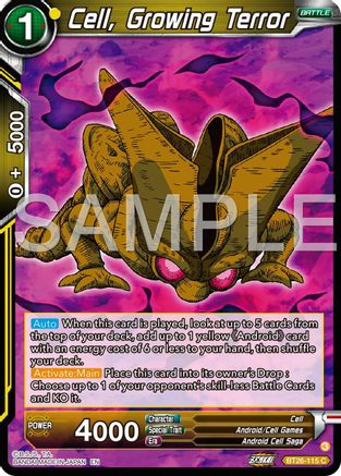 Cell, Growing Terror (BT26-115) - Ultimate Advent