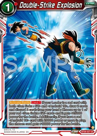 Double-Strike Explosion (BT26-027) - Ultimate Advent