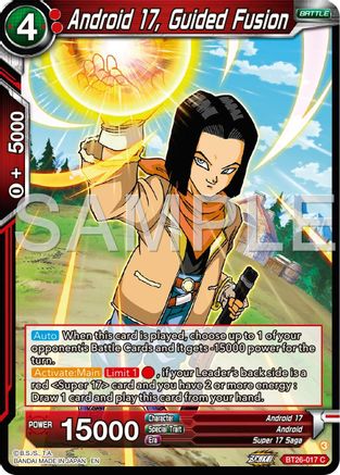 Android 17, Guided Fusion (BT26-017) - Ultimate Advent Foil