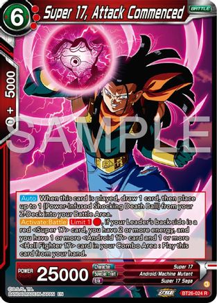Super 17, Attack Commenced (BT26-024) - Ultimate Advent