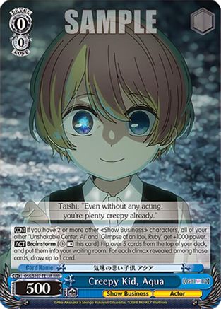 Creepy Kid, Aqua (RRR) (OSK/S107-TE13R RRR) - [OSHI NO KO]
